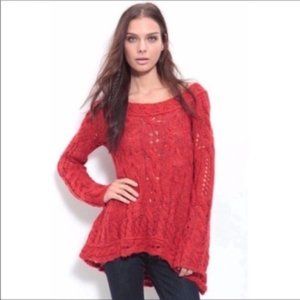 Free People red sweater new with tags!